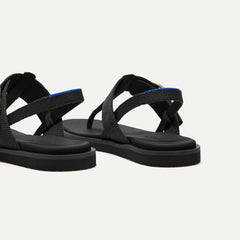 The T¨CStrap Sandal - Black