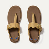 The T¨CStrap Sandal - Metallic Golden Sun