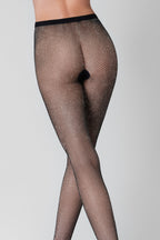Collant résille Lurex - Legwear