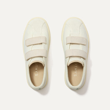 The Kids Strap Sneaker - Vanilla Ice