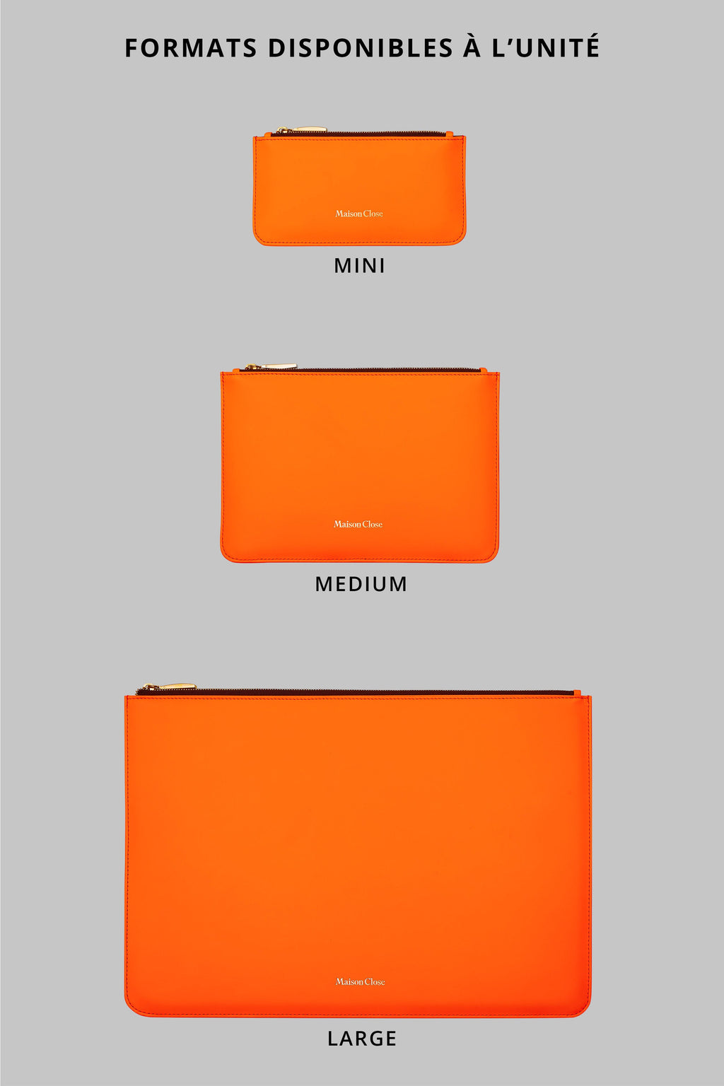 Pochette en cuir - Corps à Corps Neon