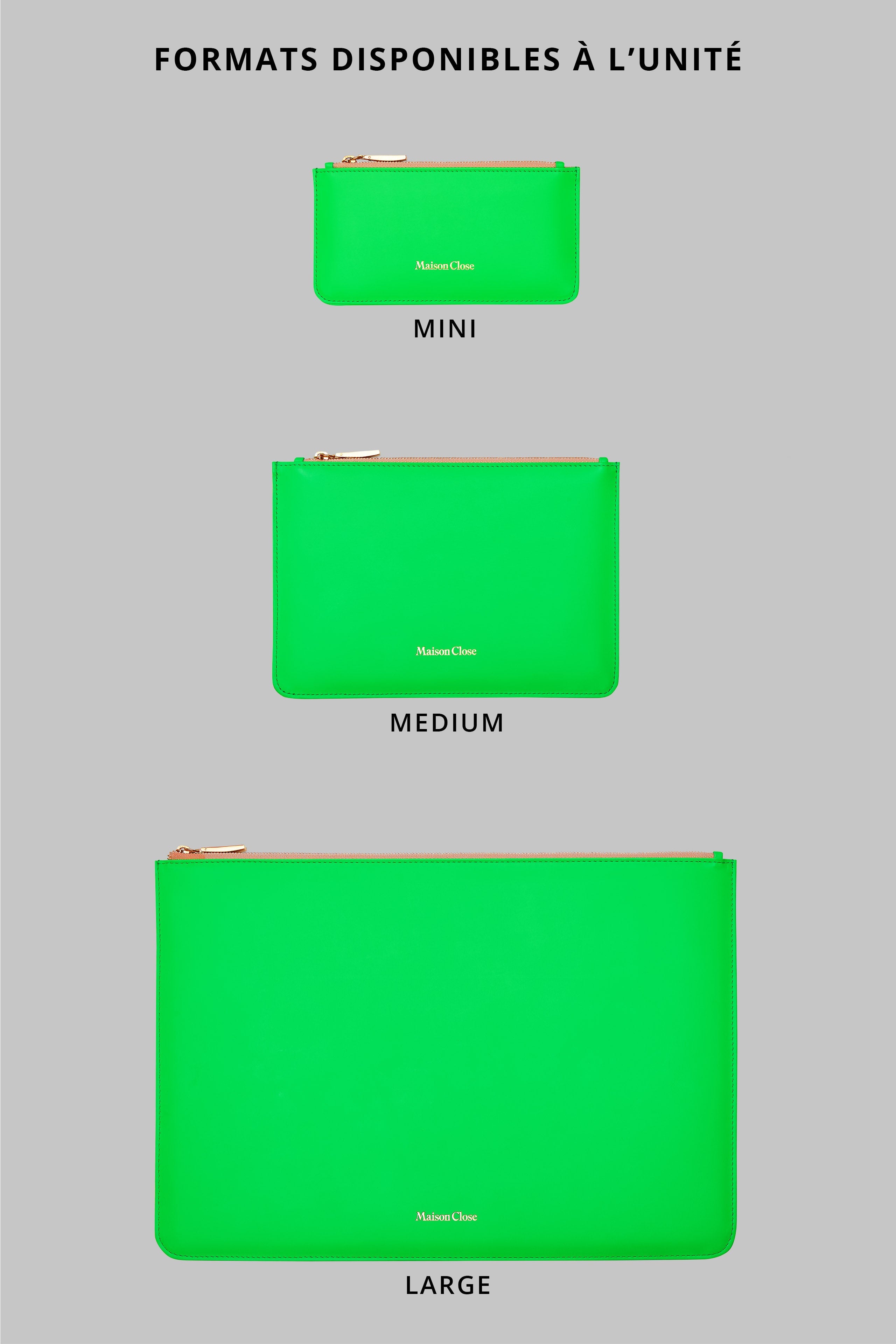 Pochette en cuir - Corps à Corps Neon