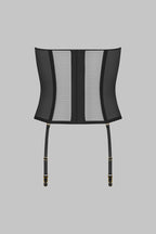 Corset bustier porte-jarretelles - L'Amoureuse