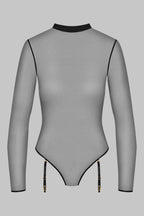 Body string avec porte-jarretelles - Corps à Corps