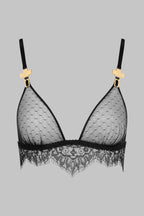 Soutien-gorge triangle avec bretelles croix - Inspiration Divine