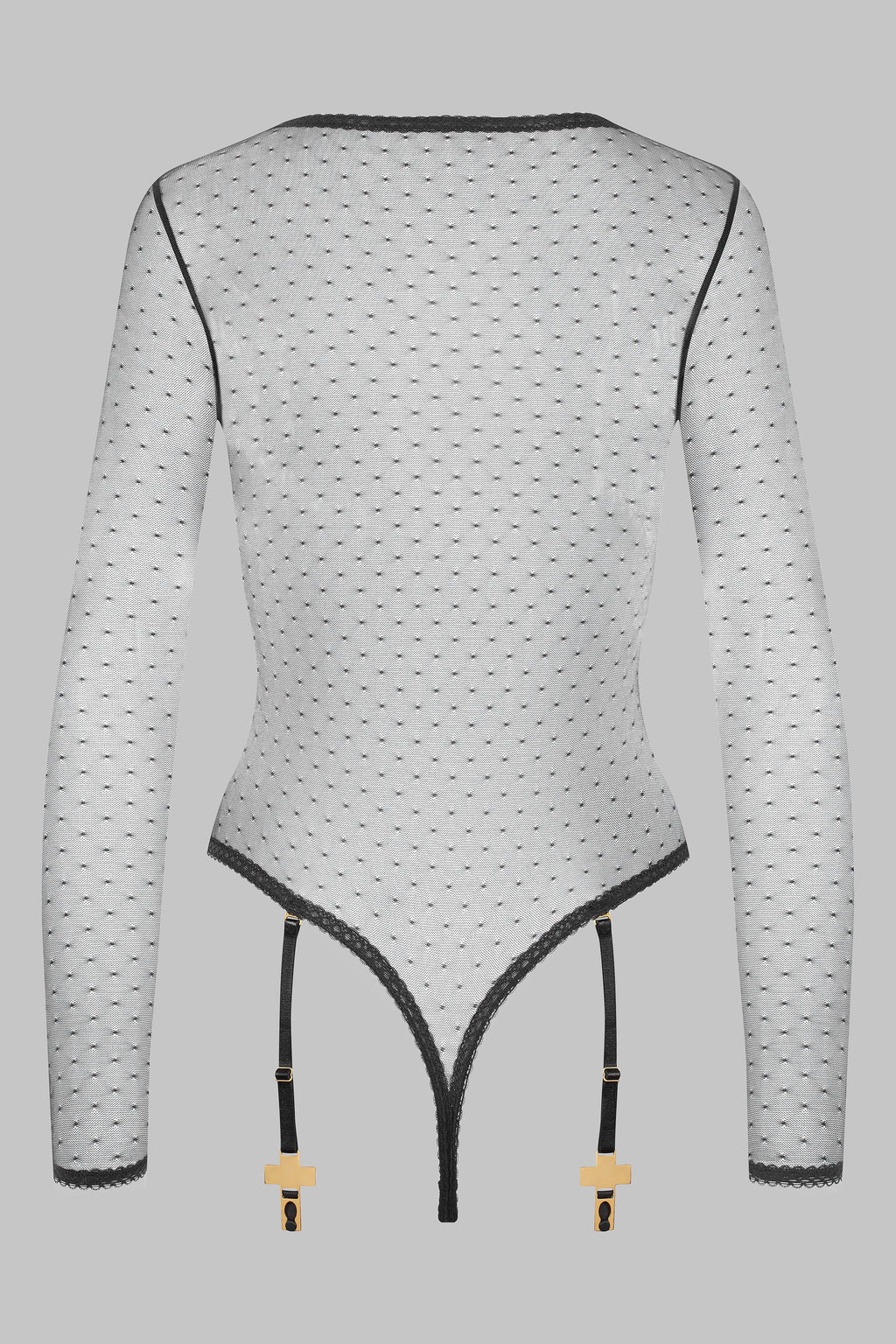 Bodystring plumetis porte-jarretelles - Inspiration Divine