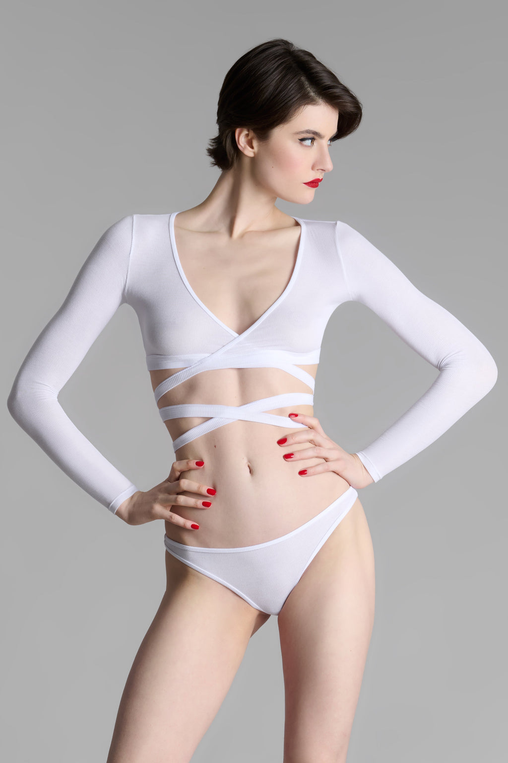 Cache-Coeur Manches Longues - La Femme Amazone