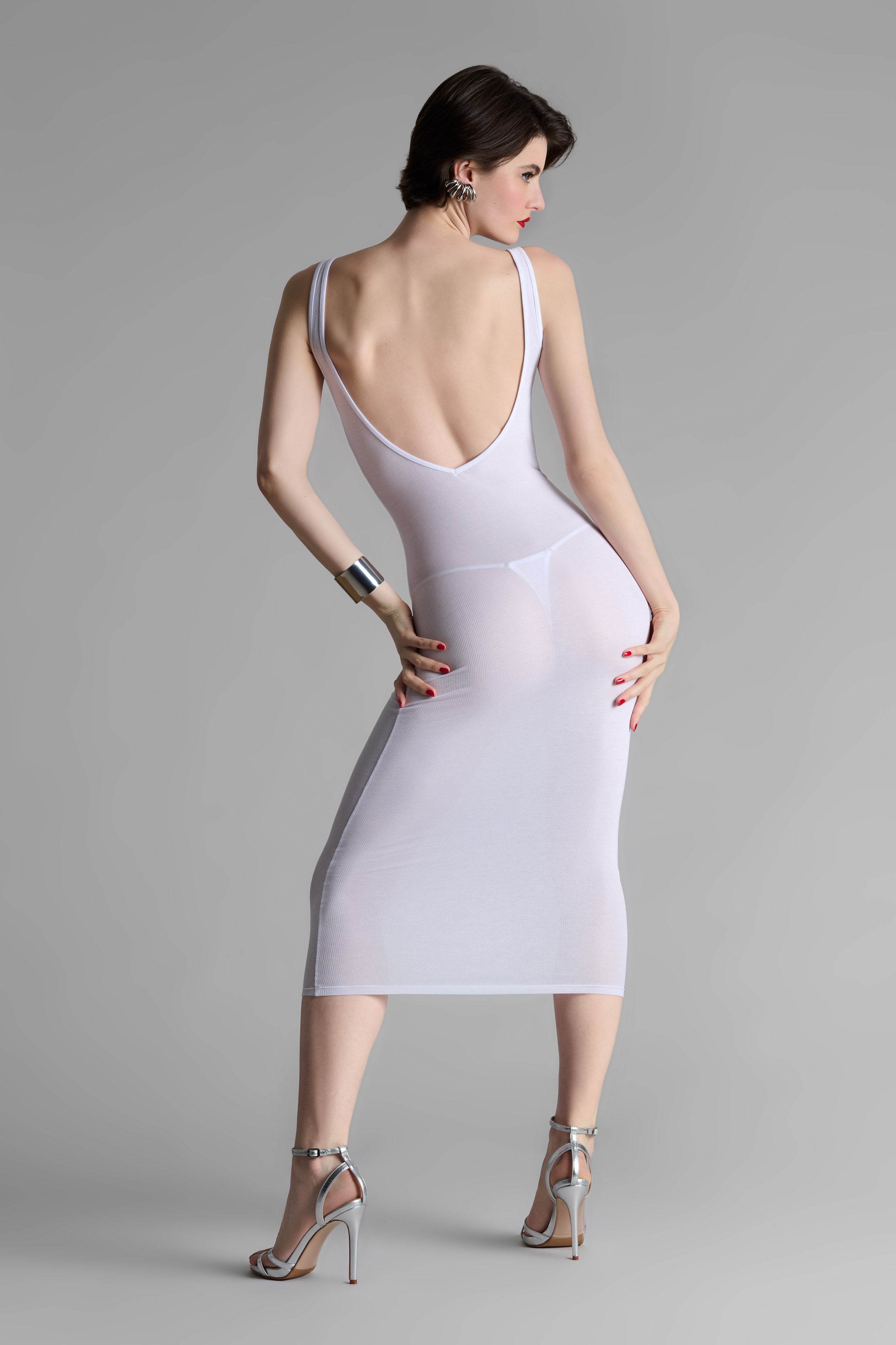 Robe longue dos nu - La Femme Amazone
