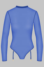 Body string avec porte-jarretelles - Corps à Corps Néon