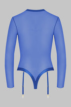 Body string avec porte-jarretelles - Corps à Corps Néon