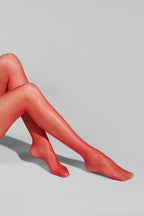Collant glacé - Rouge - Legwear