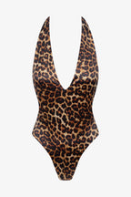 Maillot de bain une pièce foulard - Safari