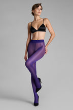 Collant Obsession 40D - Violet - LEGWEAR