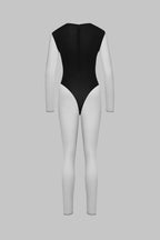 Catsuit col V manches longues - Pure Tentation