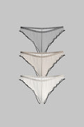 Set de 3 Tangas - La Parisienne