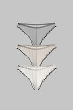 Set de 3 Tangas - La Parisienne