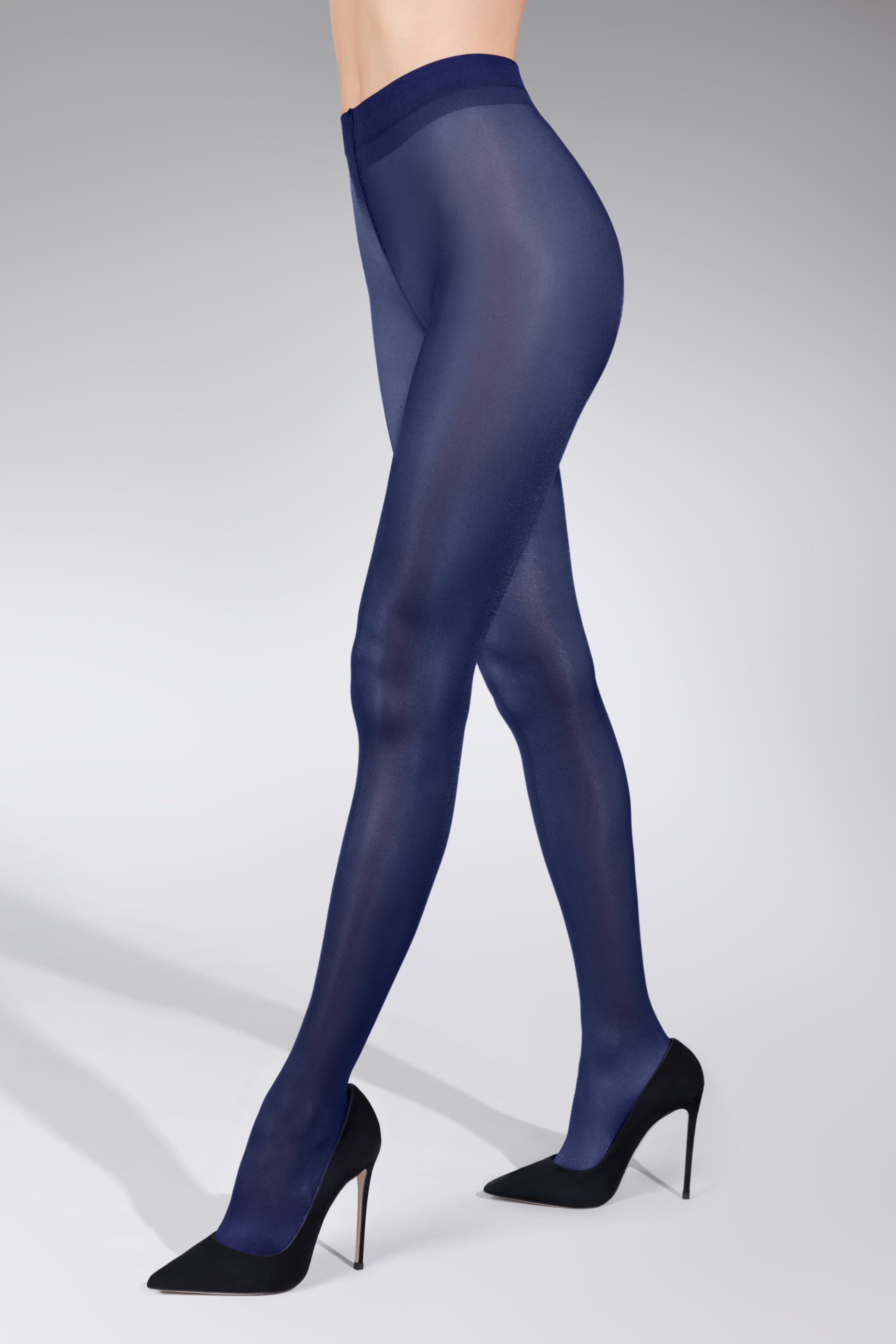 Collant Obsession 40D - Marine - LEGWEAR