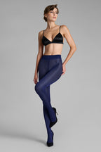 Collant Obsession 40D - Marine - LEGWEAR
