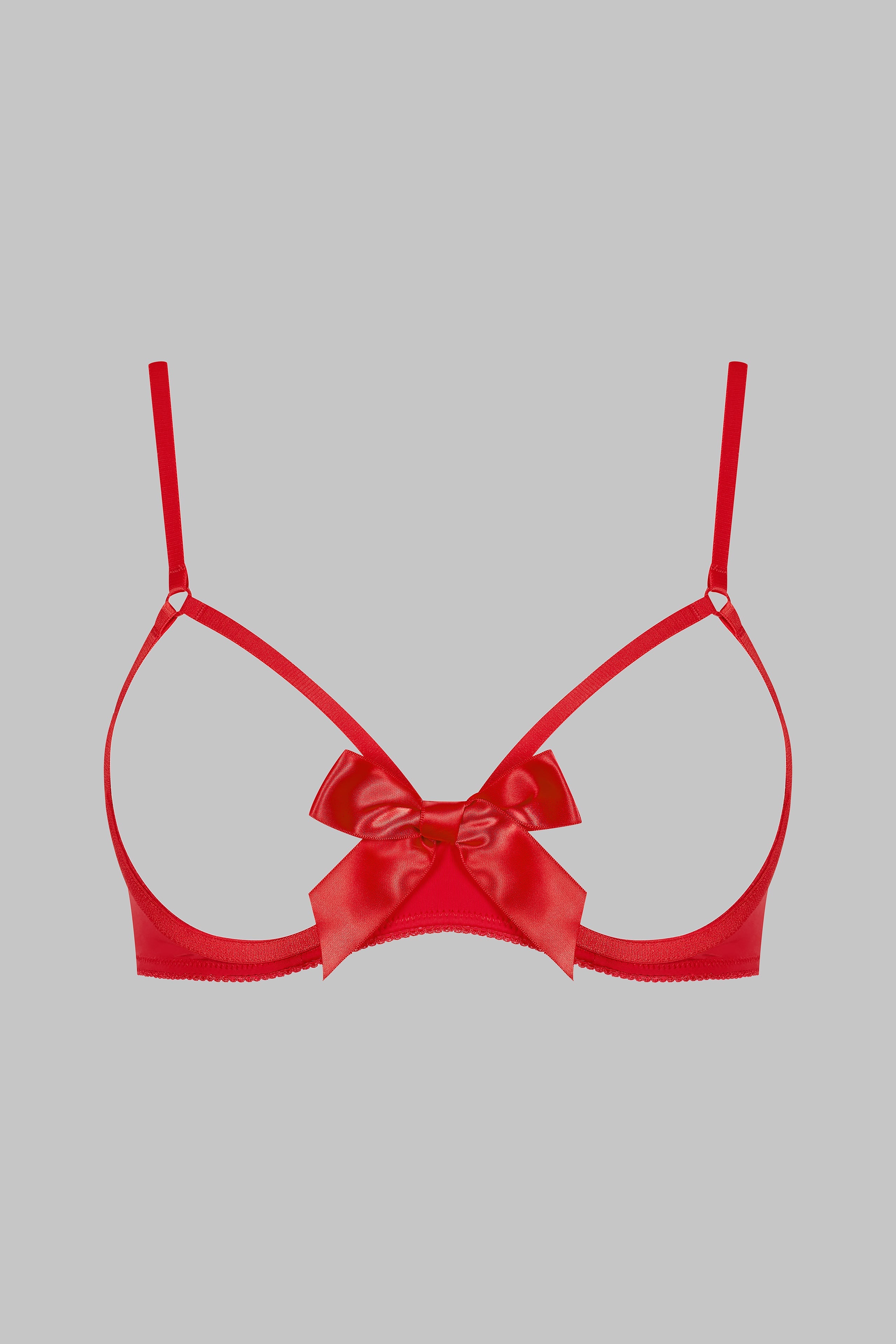 Soutien-gorge ouvert avec noeud - Le Petit Secret