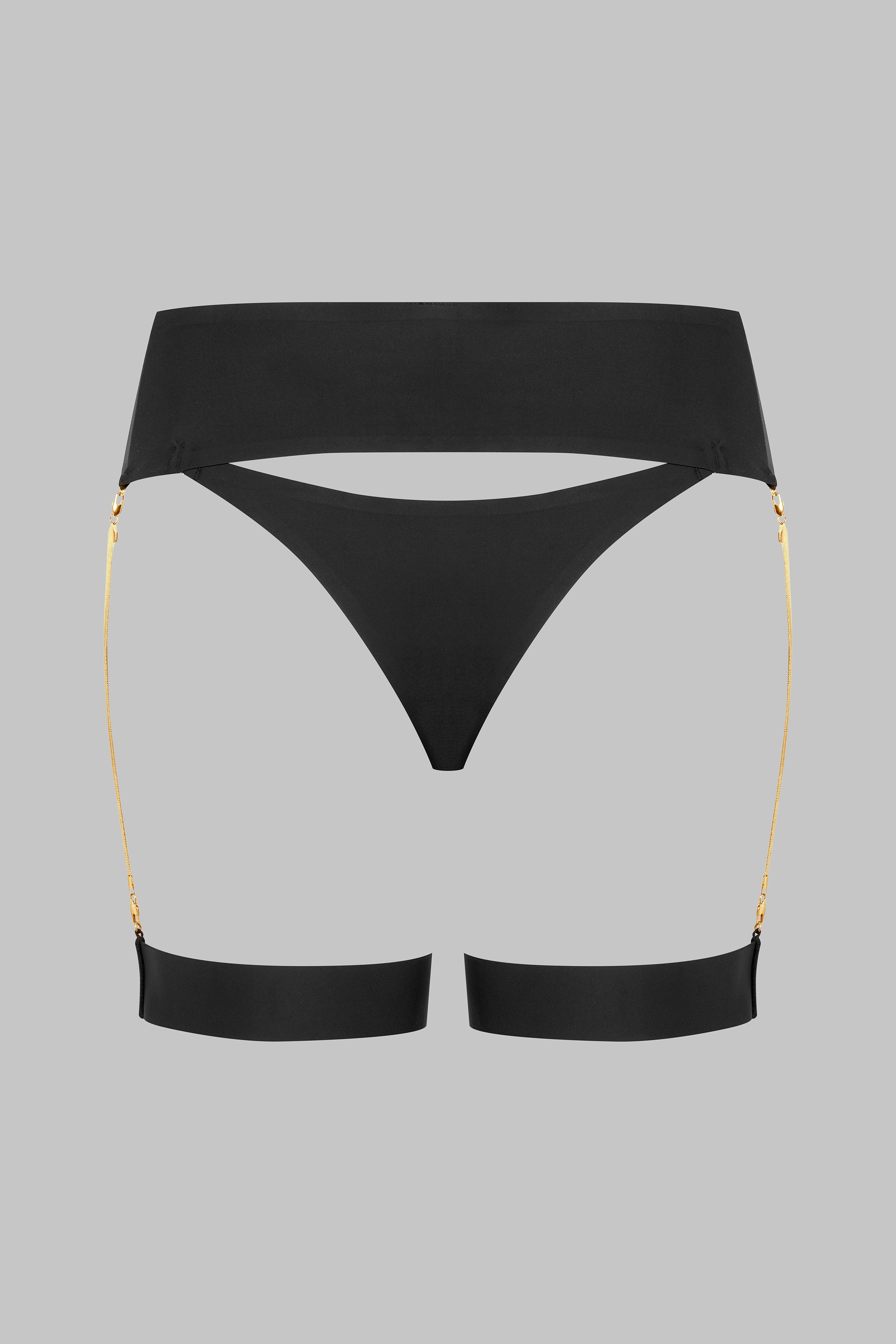 Tanga Jarretières Bijoux - Tapage Nocturne