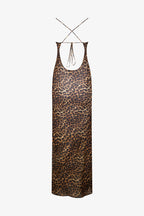 Robe Longue Dos Nu - Safari