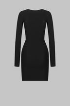 Robe courte manches longues - Nuit Infinie