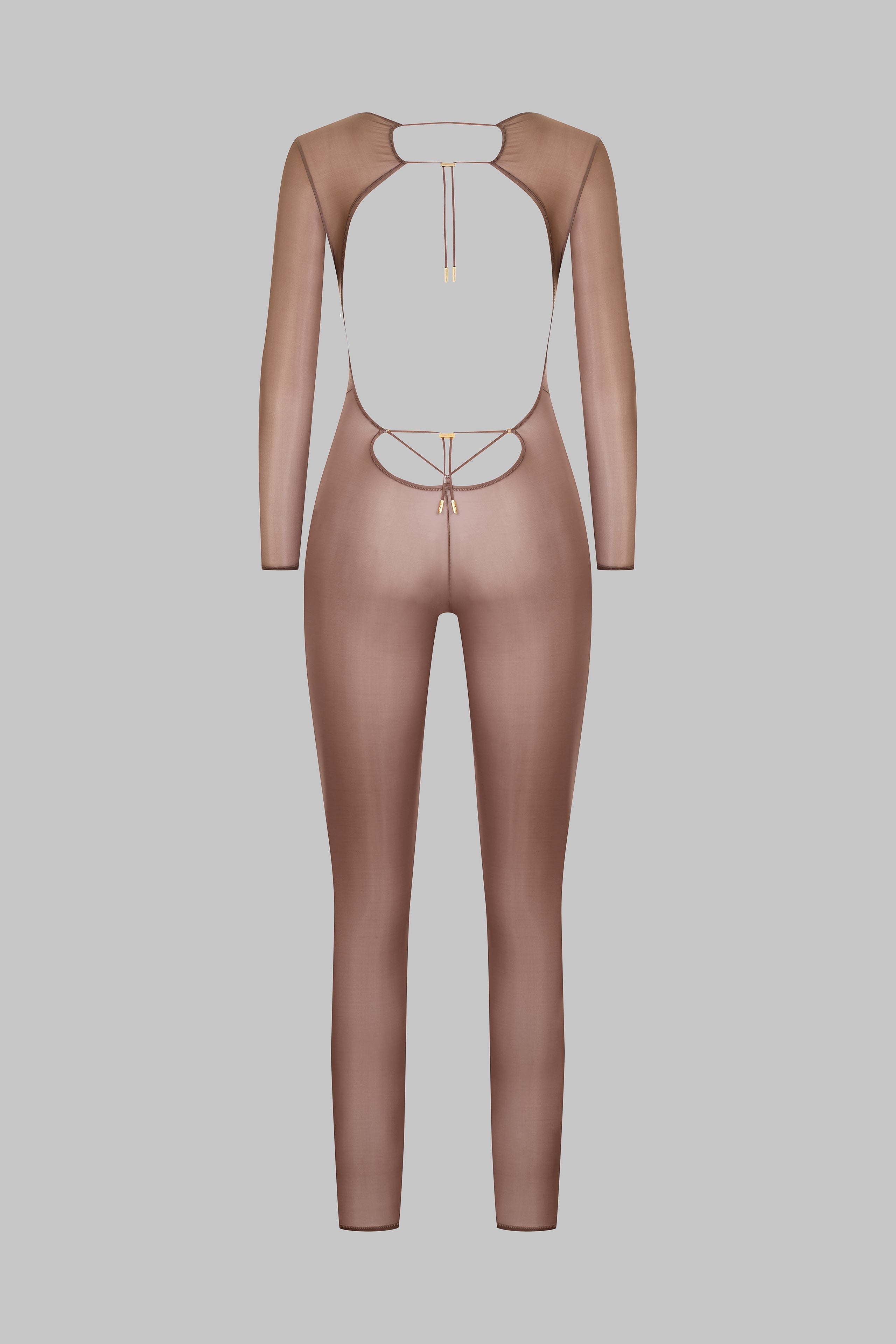 Catsuit dos ouvert manches longues - French Kiss Light