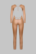 Catsuit dos ouvert manches longues - French Kiss Light