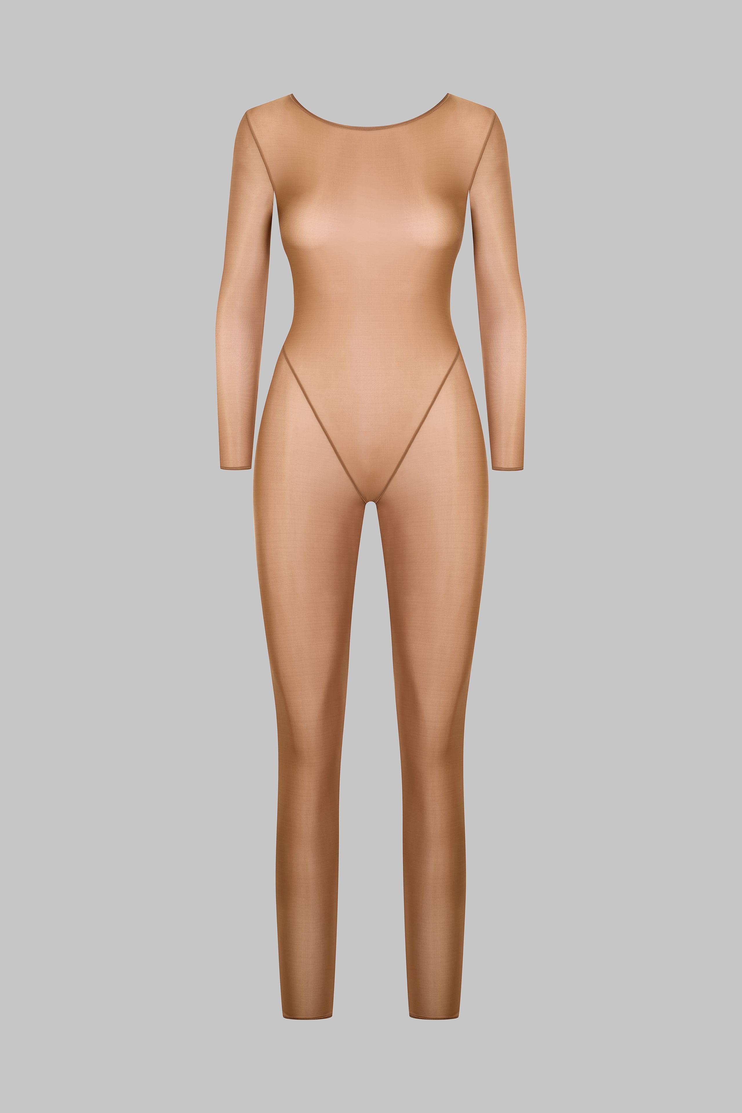 Catsuit dos ouvert manches longues - French Kiss Light
