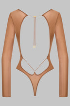 Body string dos ouvert manches longues - French Kiss Light