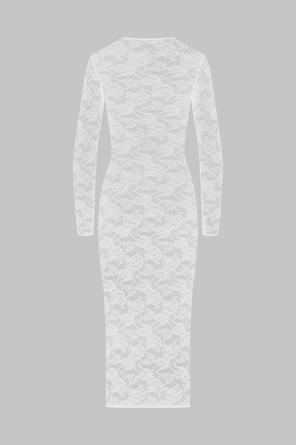 Robe midi manches longues - Flashback