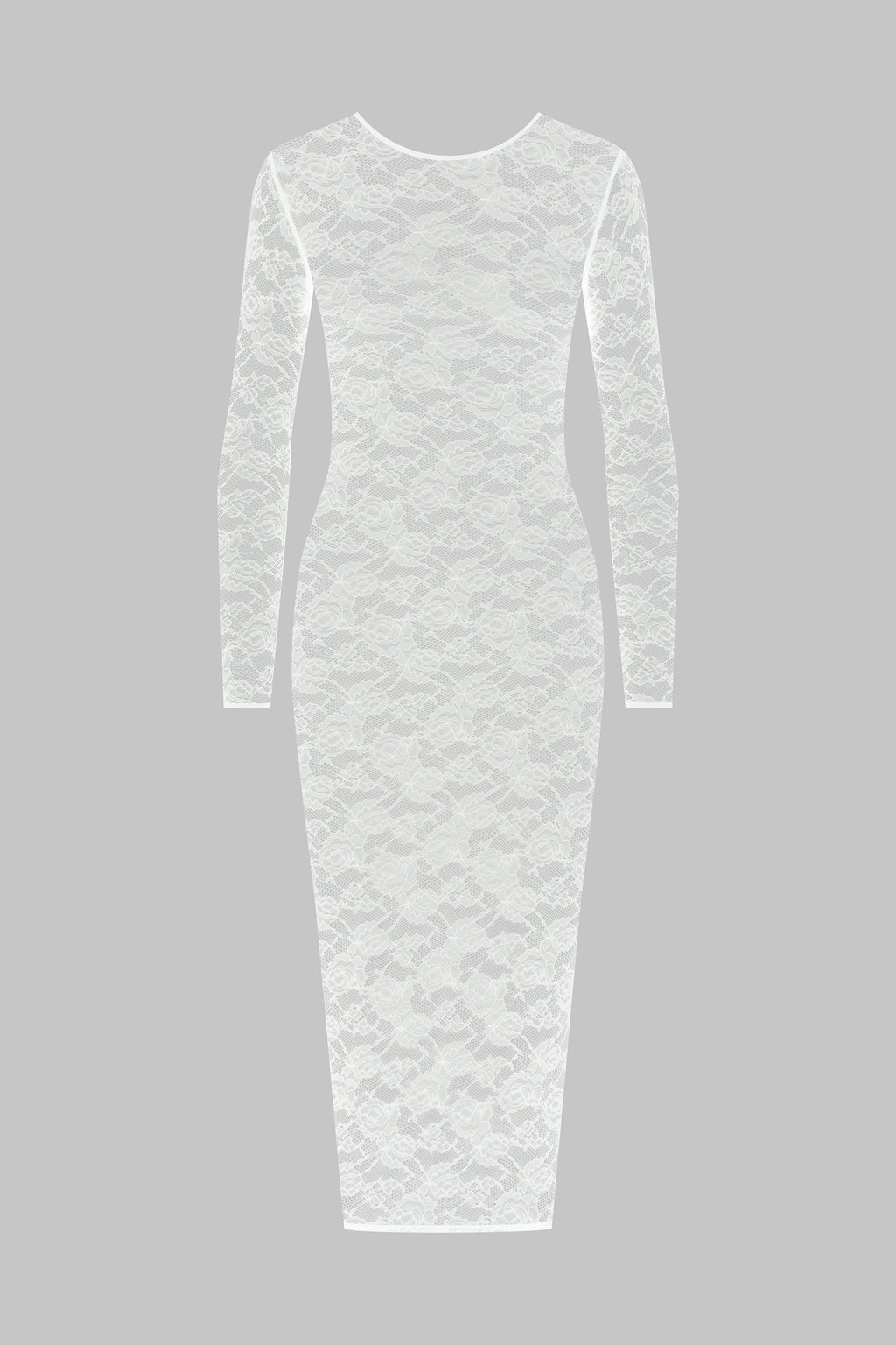 Robe midi manches longues - Flashback