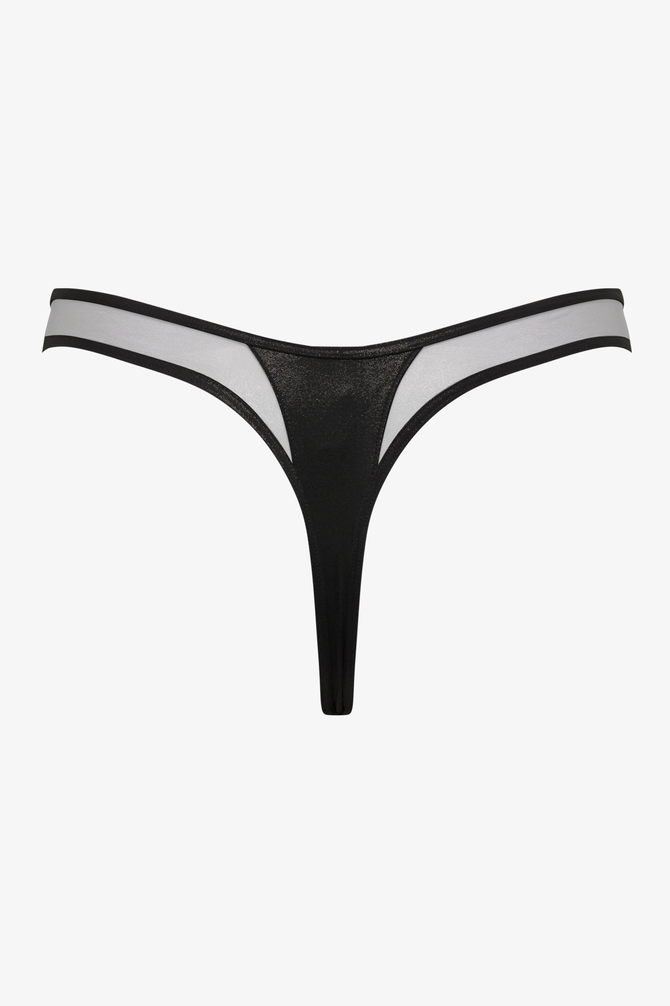 Maillot de bain string échancré - Minuit
