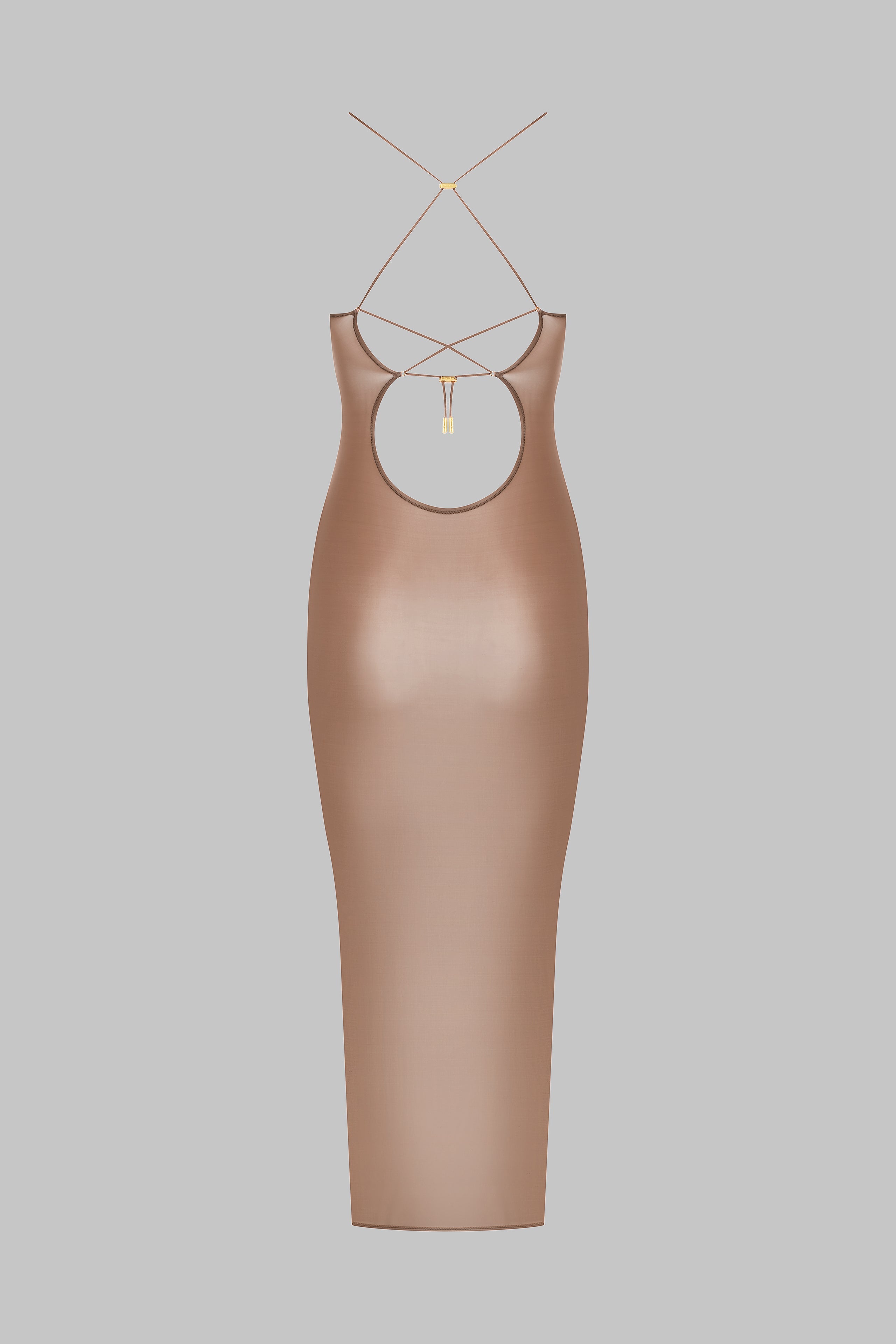 Robe midi dos ouvert - French Kiss Light