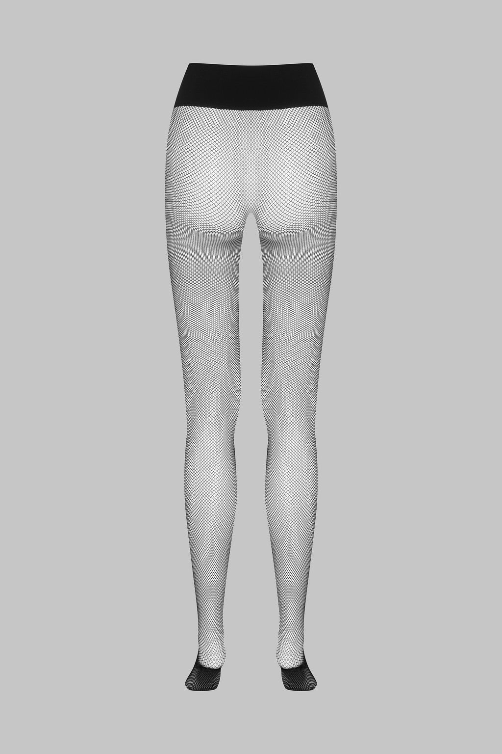 Collant Seamless Résille - Noir - Scandale x Maison Close - LEGWEAR