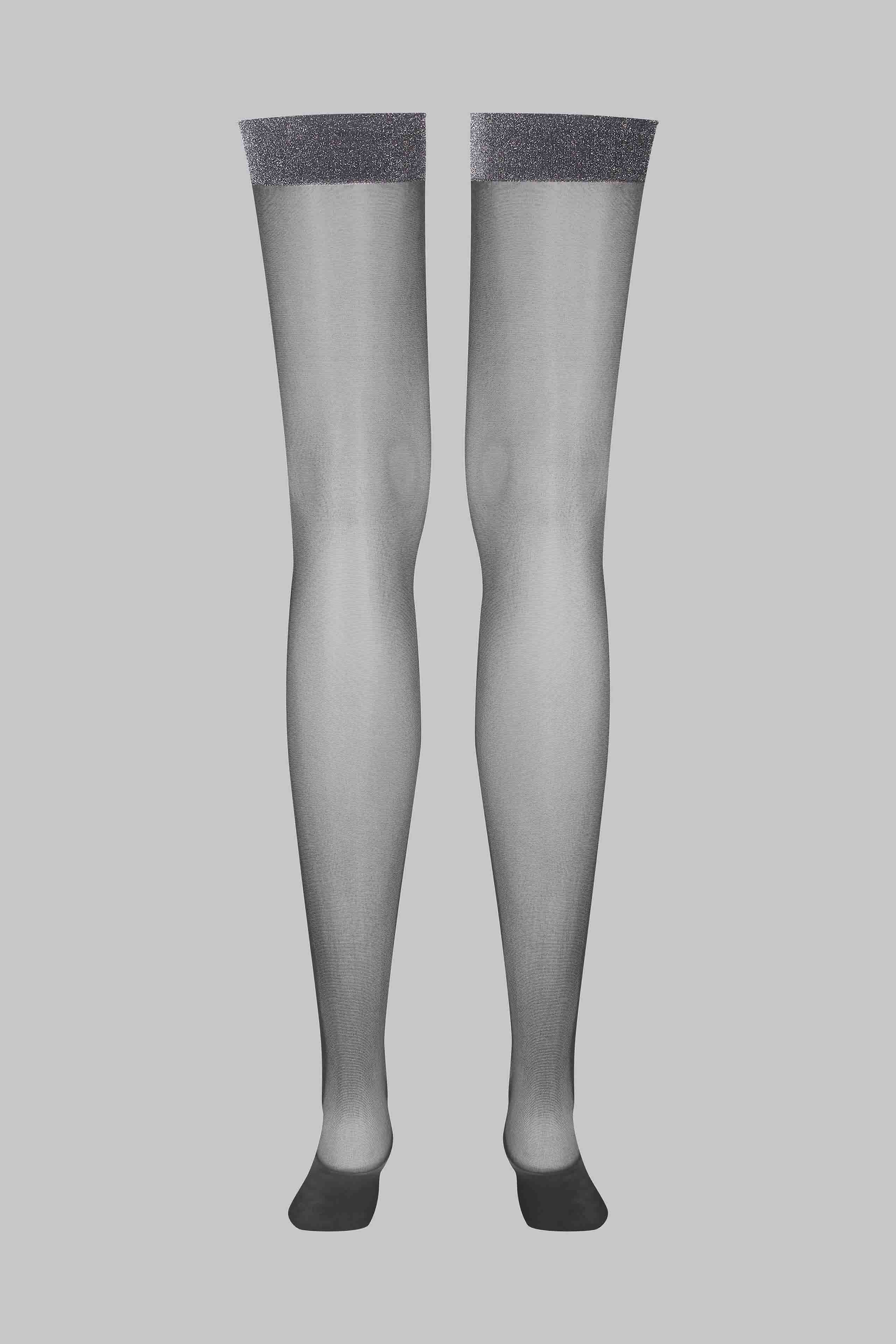 Bas jarretières Lurex 20D - Legwear