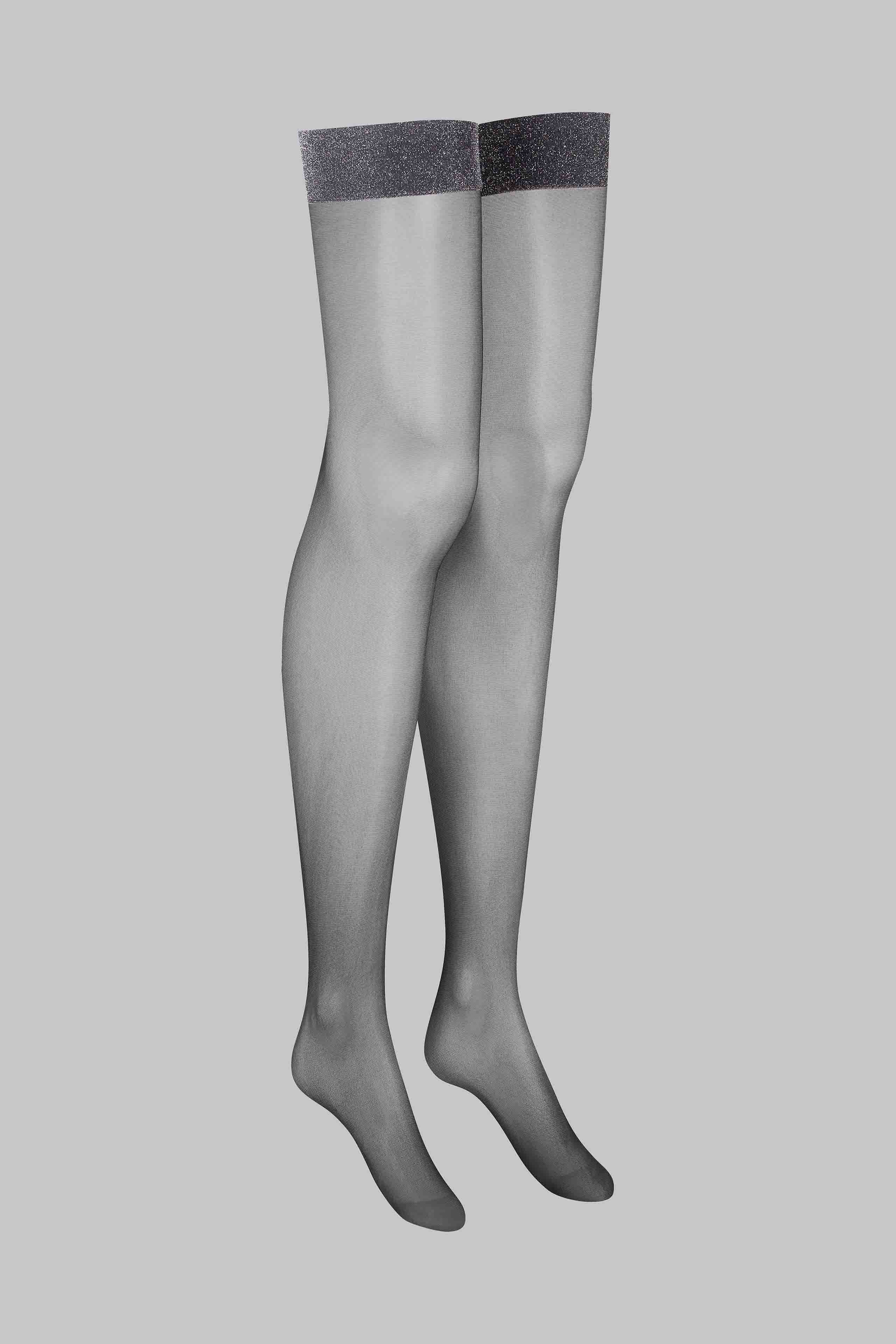 Bas jarretières Lurex 20D - Legwear