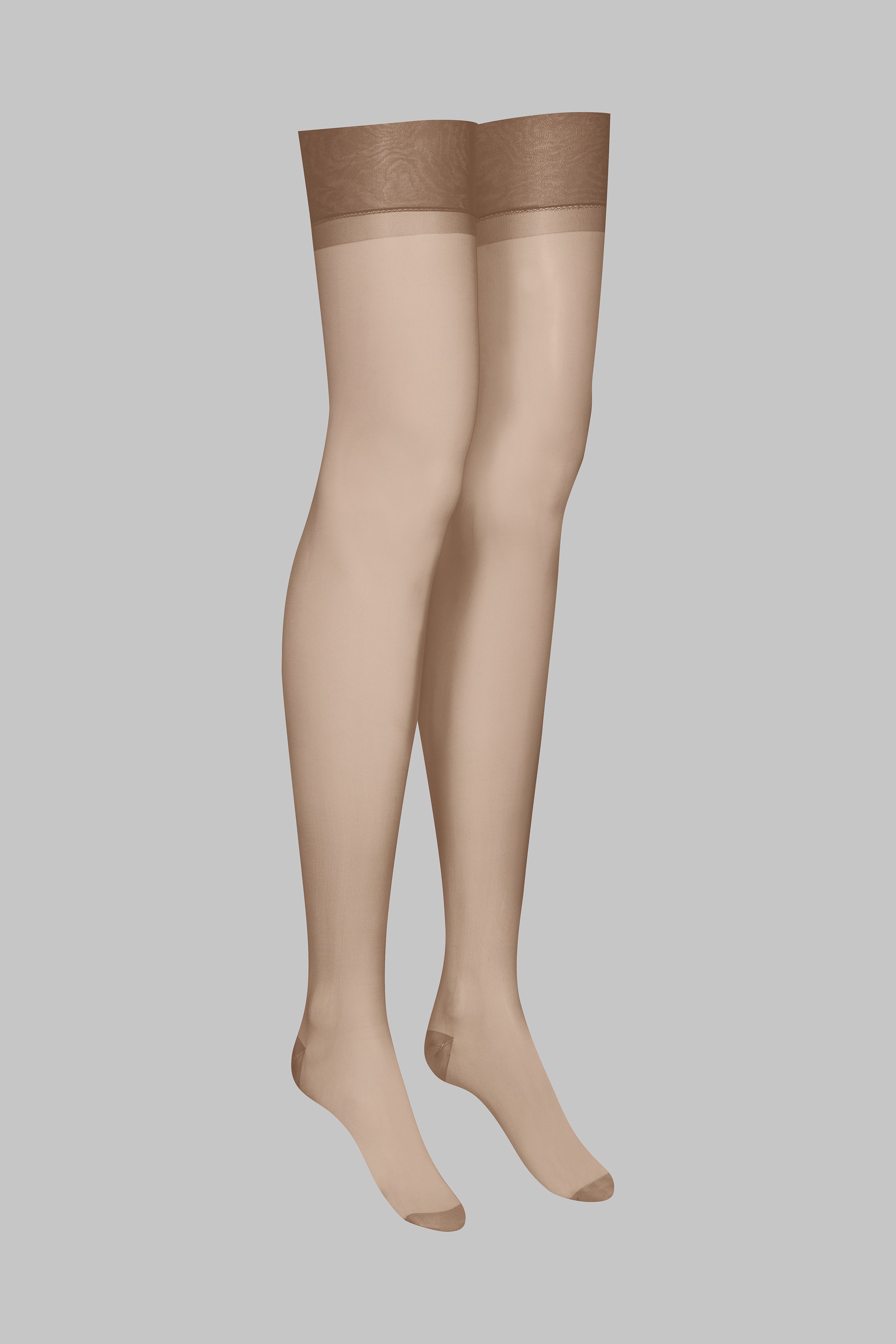 Bas nylon 15D - Marron - Legwear