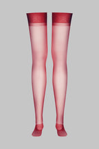 Bas nylon 15D - Bordeaux - Legwear
