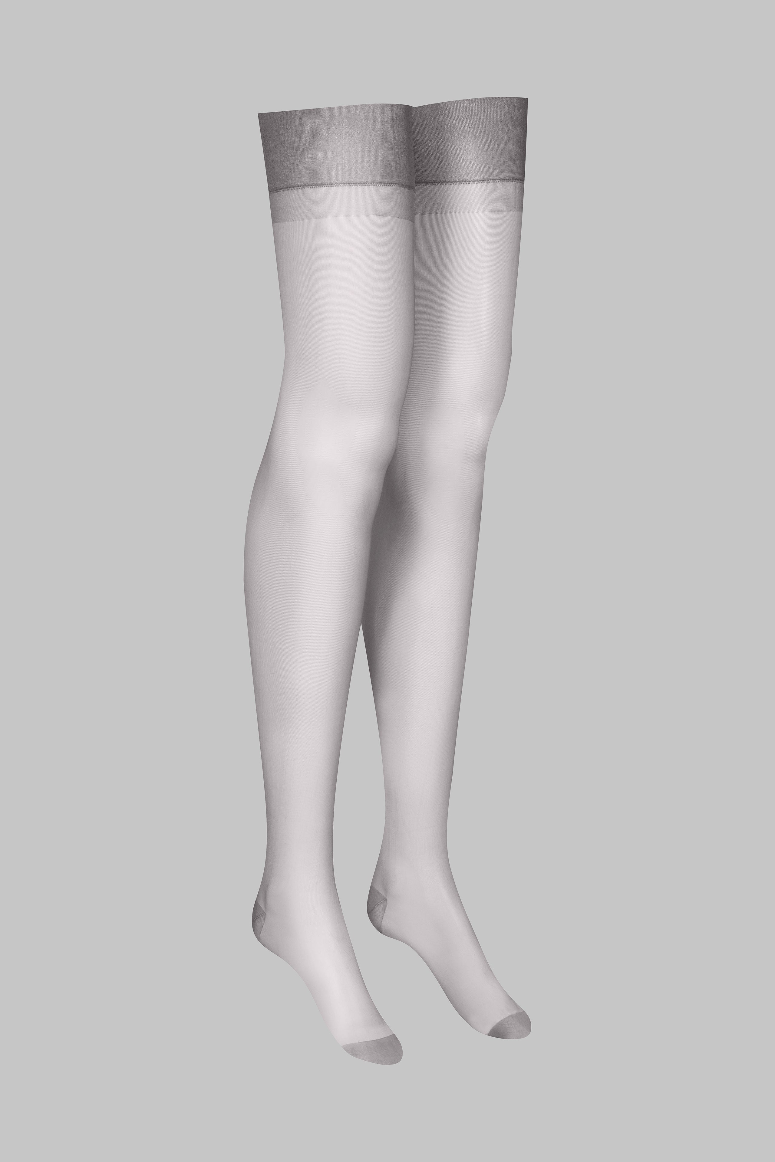 Bas nylon 15D - Gris - Legwear