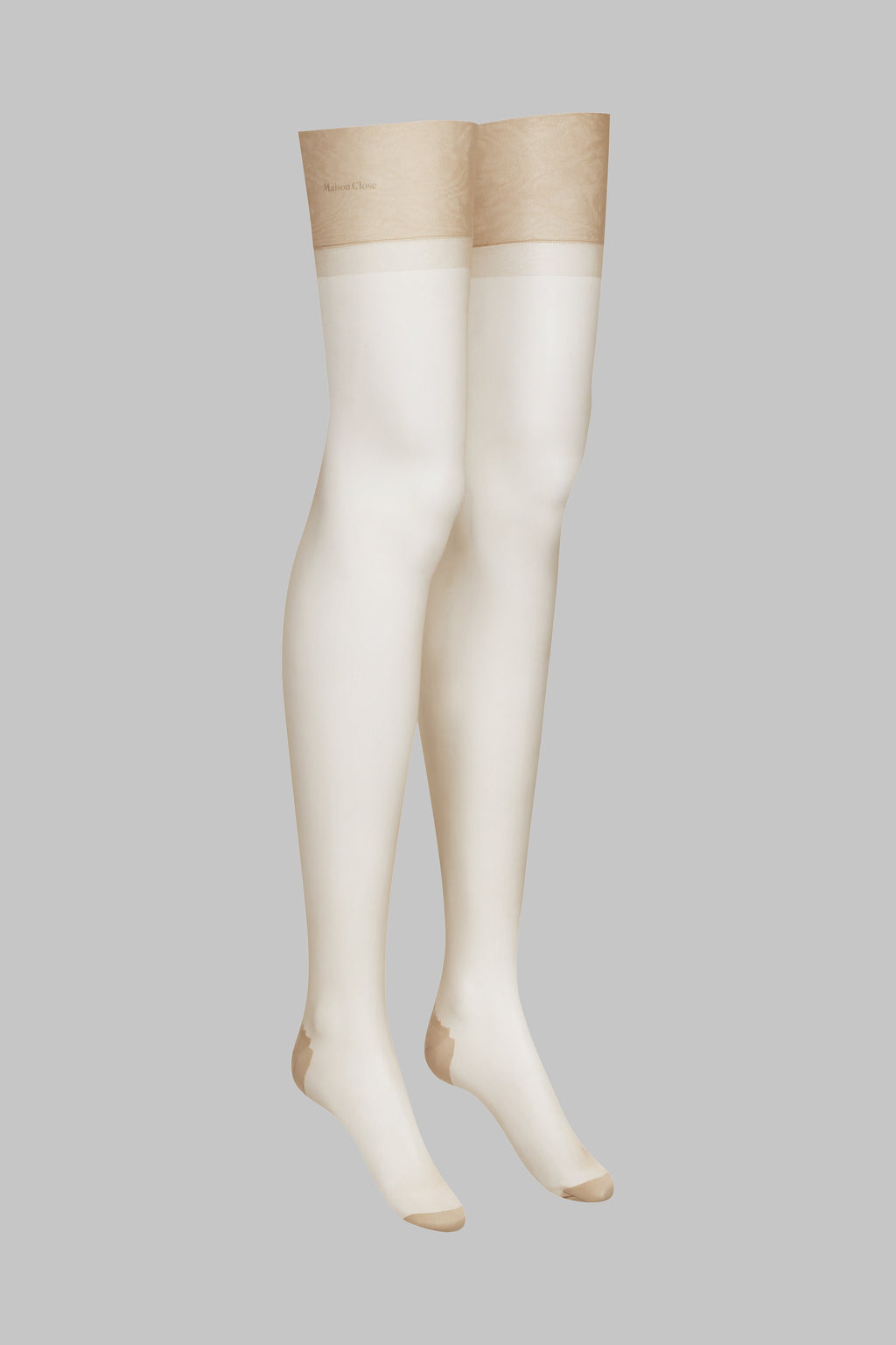 Bas nylon authentique couture fluo 15D - Legwear
