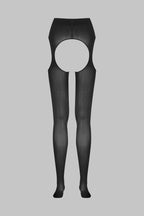 Collant Ouvert Porte-jarretelles 70D - Noir - Scandale x Maison Close - LEGWEAR