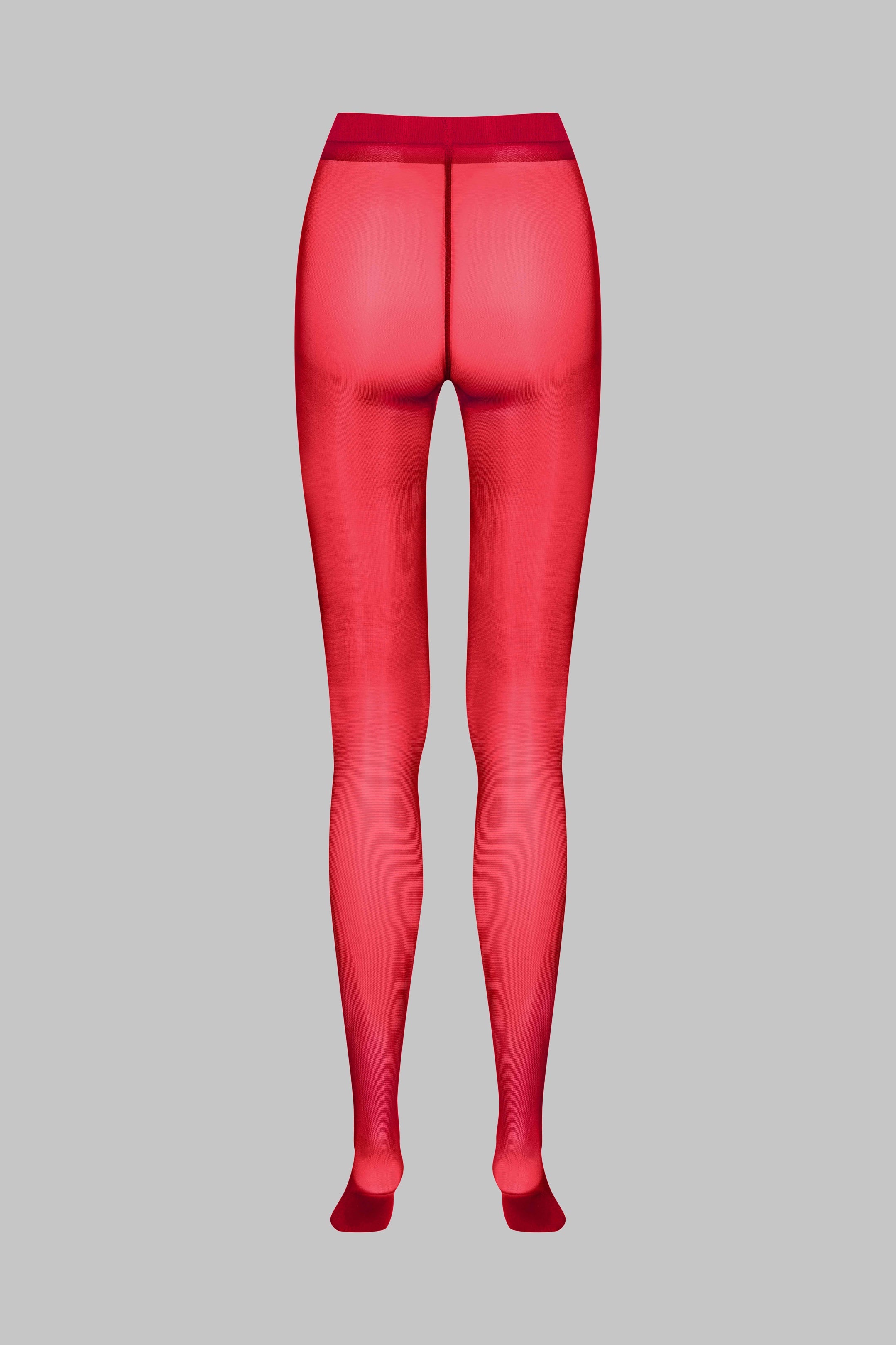 Collant Obsession 40D - Rouge - LEGWEAR